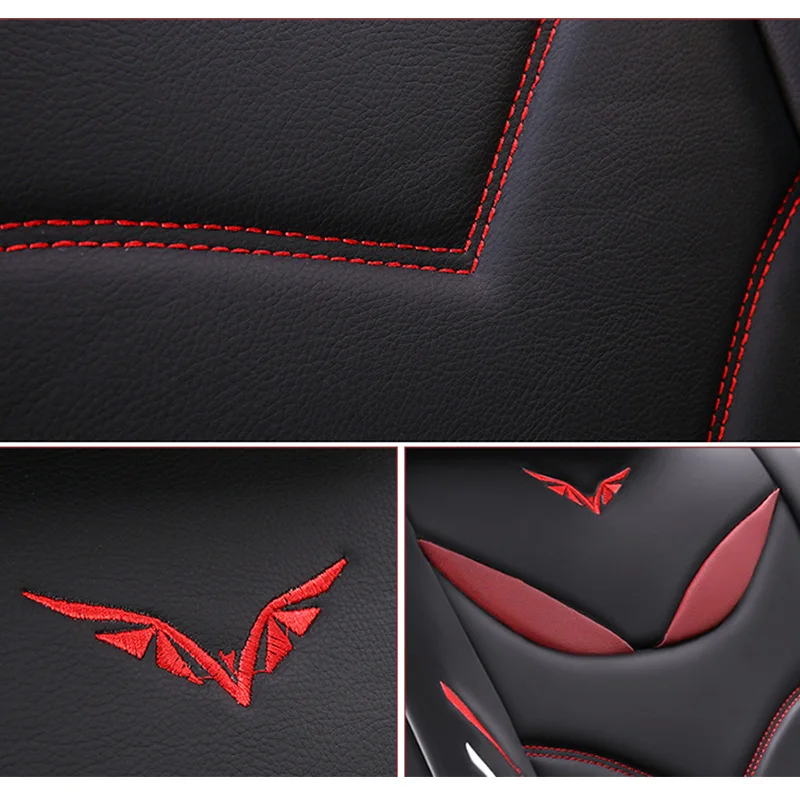 (Передние и задние) Специальные кожаные чехлы на автомобильные сиденья для Ford escape 2017 everest explorer fiesta mk7|Чехлы