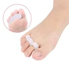 1 пара, силиконовый гелевый выпрямитель для пальцев ног