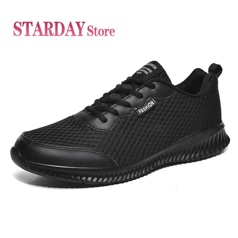 

New Men's Casual Shoes Summer Mesh Breathable Mens Shoes Man Sports Running Shoes Lightweight Sneakers Fashion Vulcanize Shoes