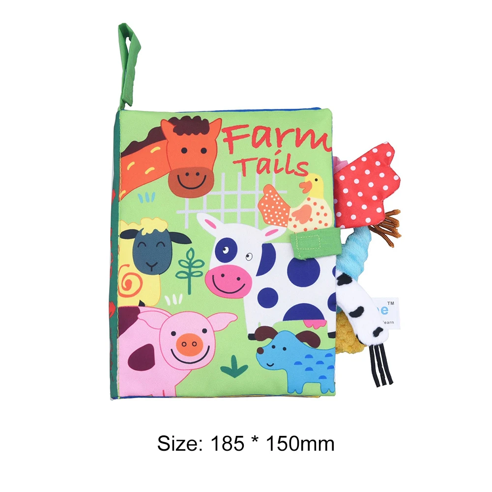 

Baby Book Soft Cloth Books for Newborns 0 24 months Baby Toys Educational Soft Book Baby Soft Toys Montessori Toys For Children