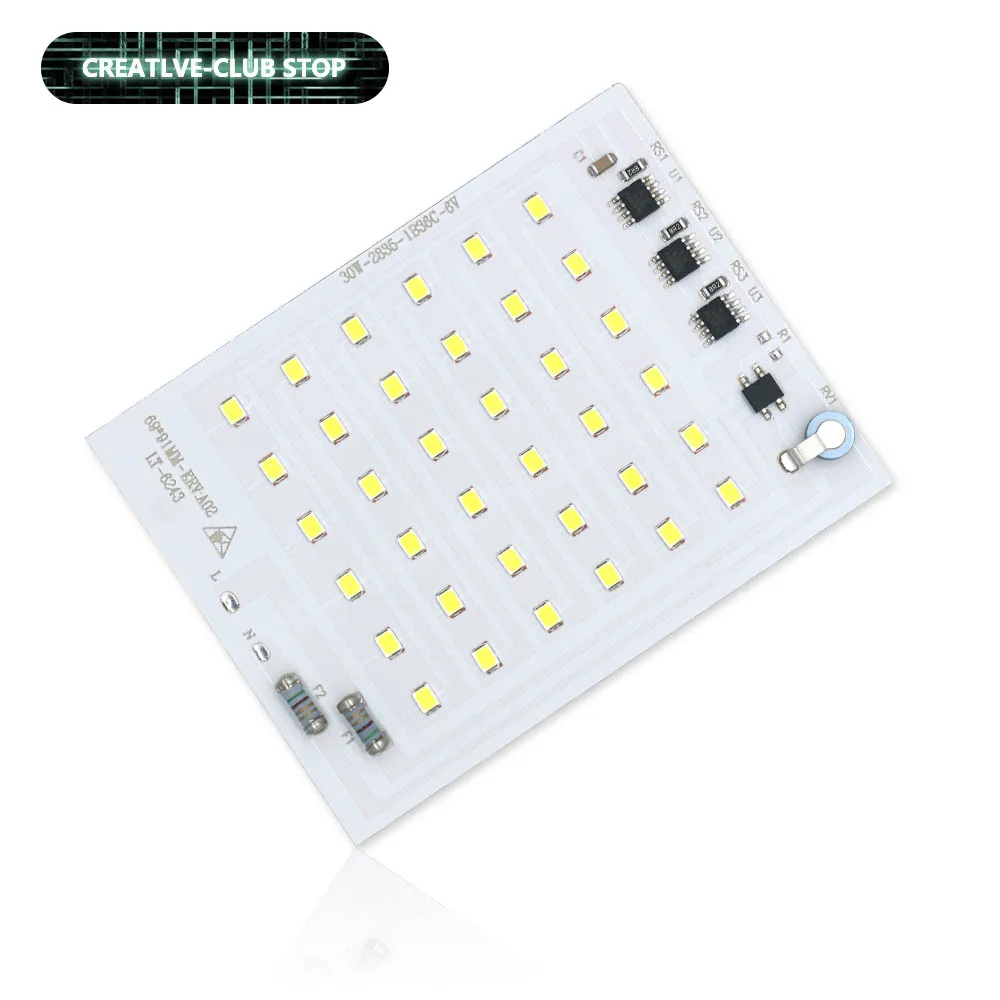 

10W 20W 30W 50W 100W 150W 200W LED Chip AC220V SMD2835 LED Lamp Beads Spotlight For Flood Light Street Lamp Outdoor Lighting DIY