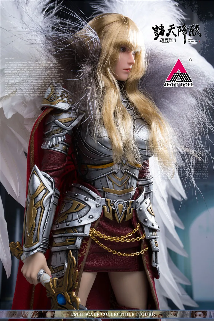 

1/6 Super Soldier Company of Super Theological Academy Angel Yan Angel Queen Archangel Archangel 12 inch female soldier/doll
