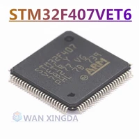 1 pcslote stm32f407vet6 package lqfp 100 32 bit microcontroller mcu microcontroller chip ic