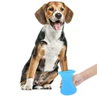 Силиконовая щетка для чистки когтей собак, чистящая насадка для питомцев, массаж, уход за питомцами