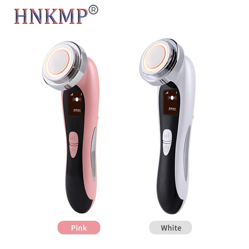 

HNKMP Ultrasonic EMS Facial Eye Lifting Massager Ion Photon Light Therapy Skin Rejuvenation Device RF EMS Face Lift Machine
