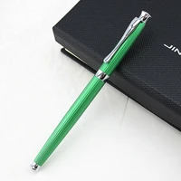 1pc luxury business sign pen silver gold ballpoint pens student rollerball pen office stationery supplies back to school