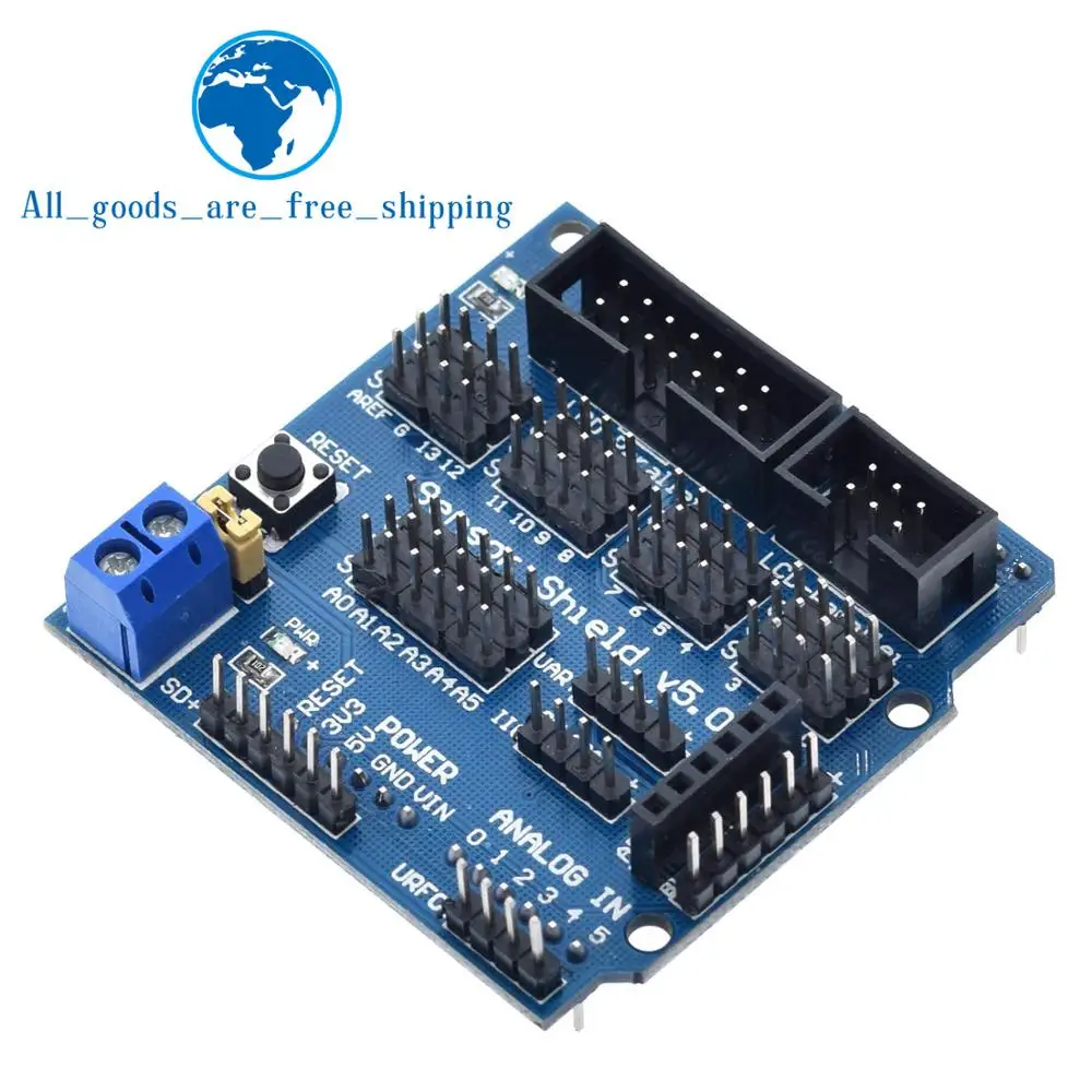 Плата расширения TZT V5.0 для сенсорного экрана arduino плата электронных строительных