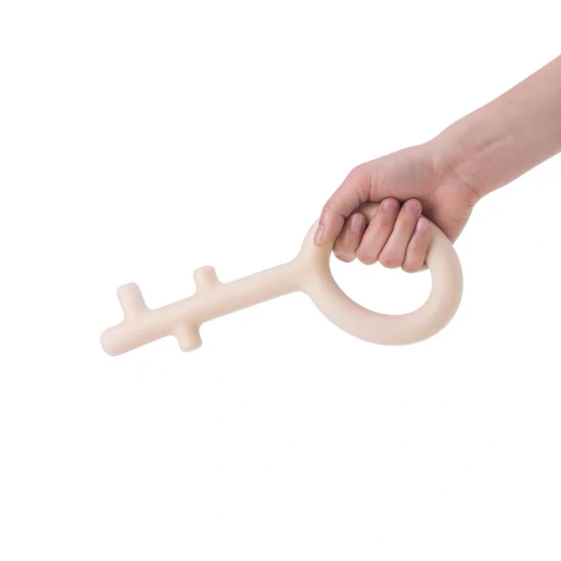 

Pet Cats And Dogs Fun Interactive Creative Key Safety TPR Ball Toy Elastic Teeth Cleaning Pet Chewing Puppy Toy Supplies