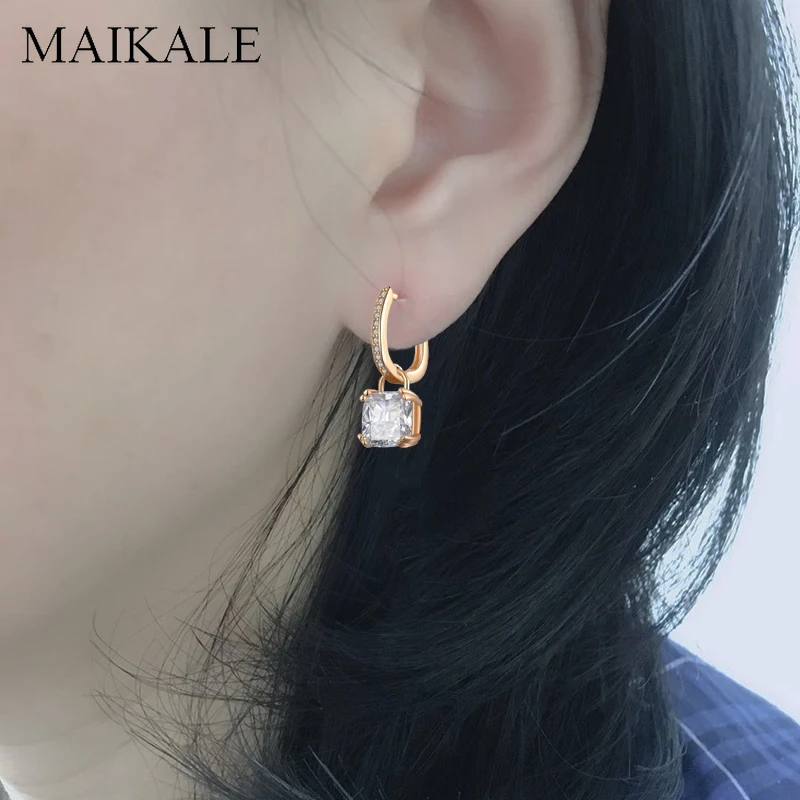 Женские романтичные серьги подвески MAIKALE популярные висячие