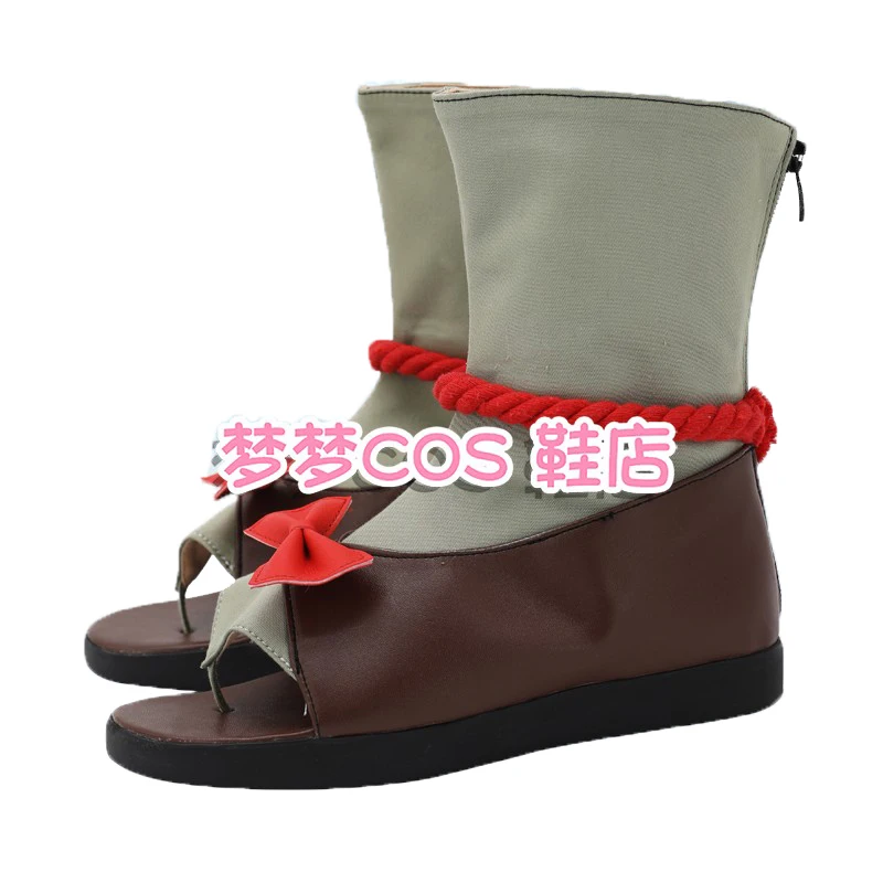 Обувь для косплея Monster Hunter Rise из полыни ботинки аксессуары костюма изготовленные