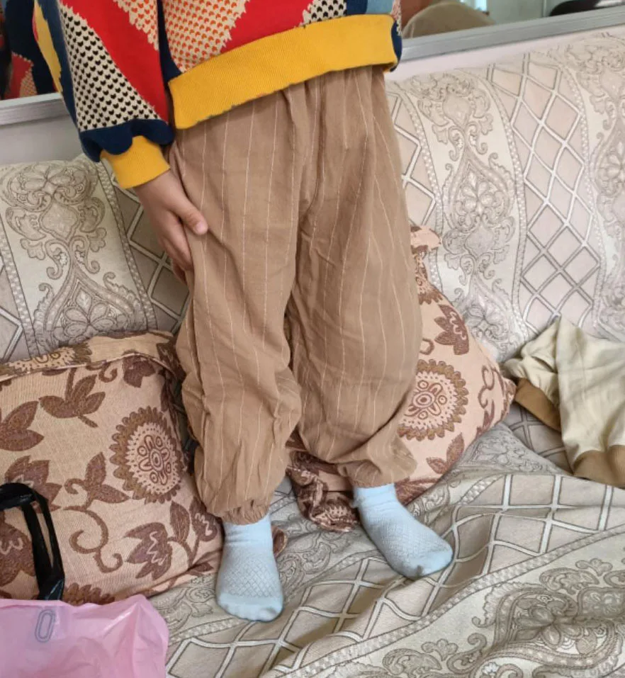 Штаны для мальчиков детская весенне-летняя одежда детские штаны-шаровары