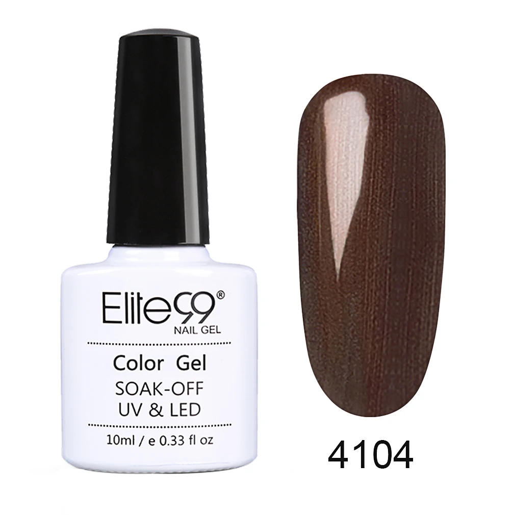 Elite99 10ml Bronze Color Gel Nail Polish Soak Off Hybrid Varnish Semi Permanent Lacquer Enamel Art Gels | Красота и здоровье