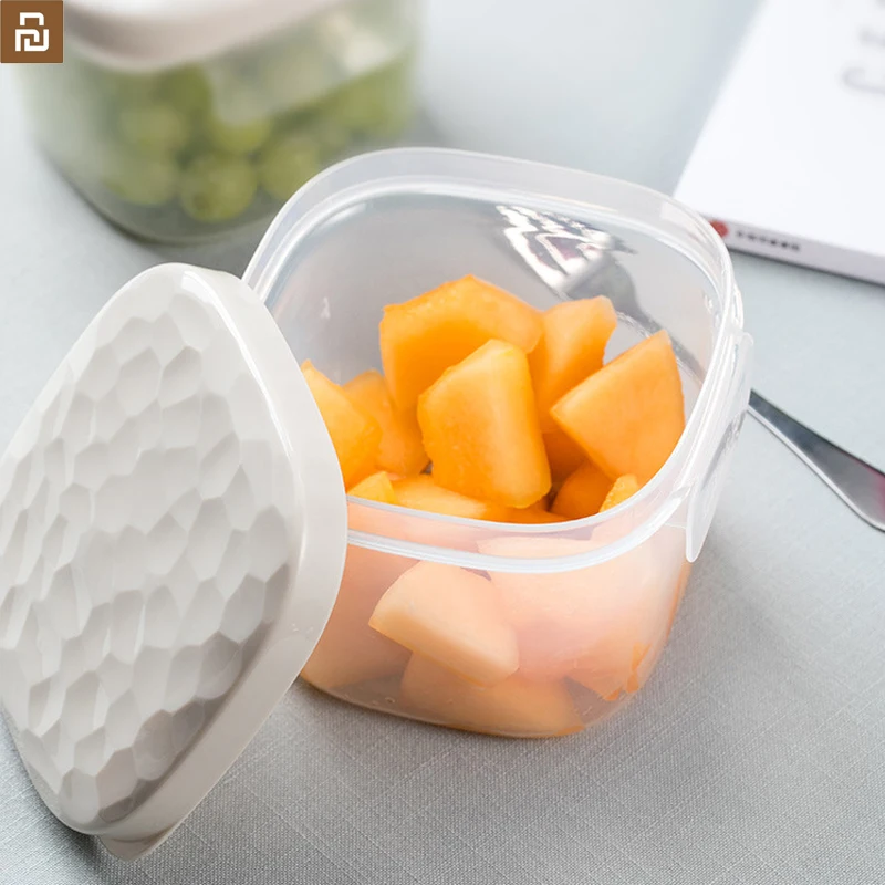 

Youpin Fresh keeping box 800 мл PP, коробка для хранения фруктов, высокая термостойкость, микроволновая печь с подогревом