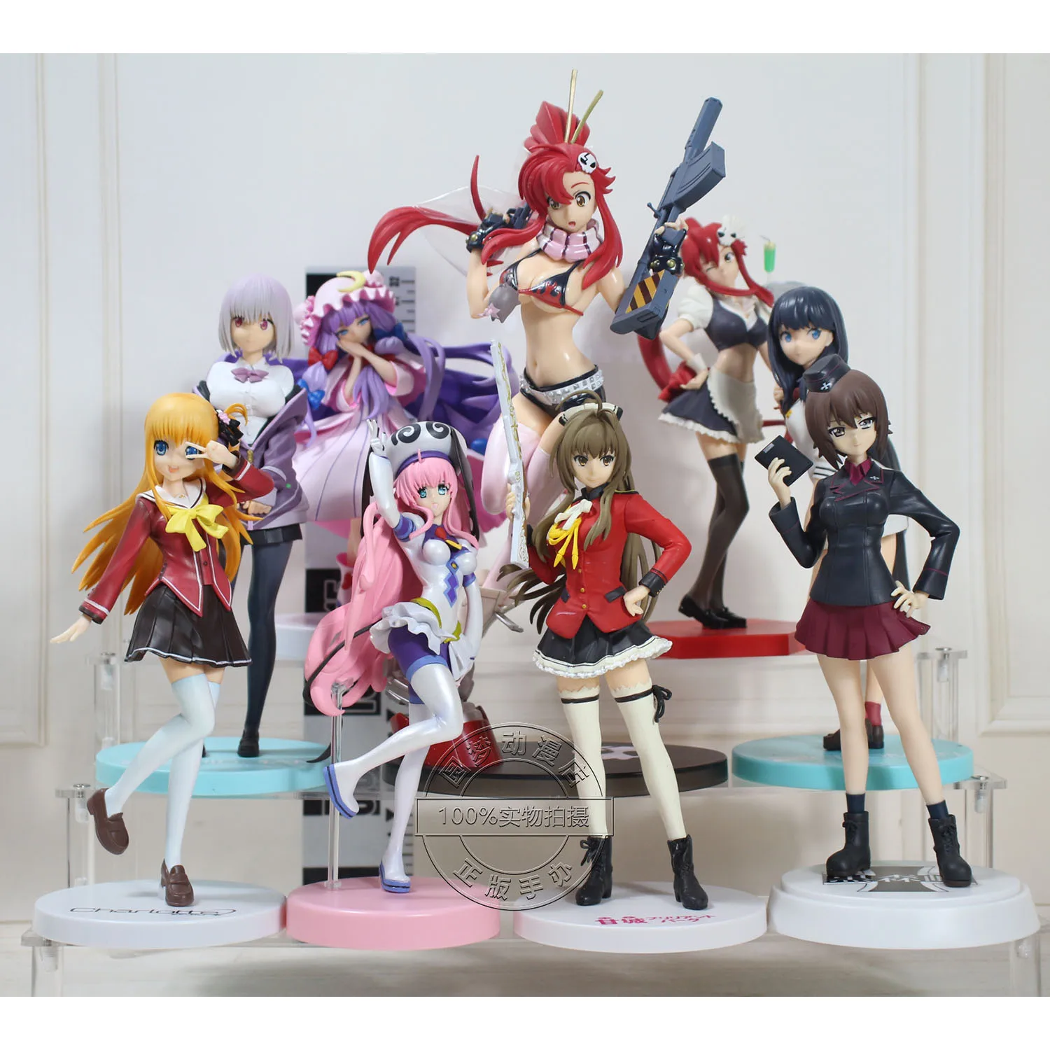 

Tengen Toppa Gurren-Lagann Yoko Patchouli Knowledge Shinjou Akane Action Figure Model Desktop Ornament Toys