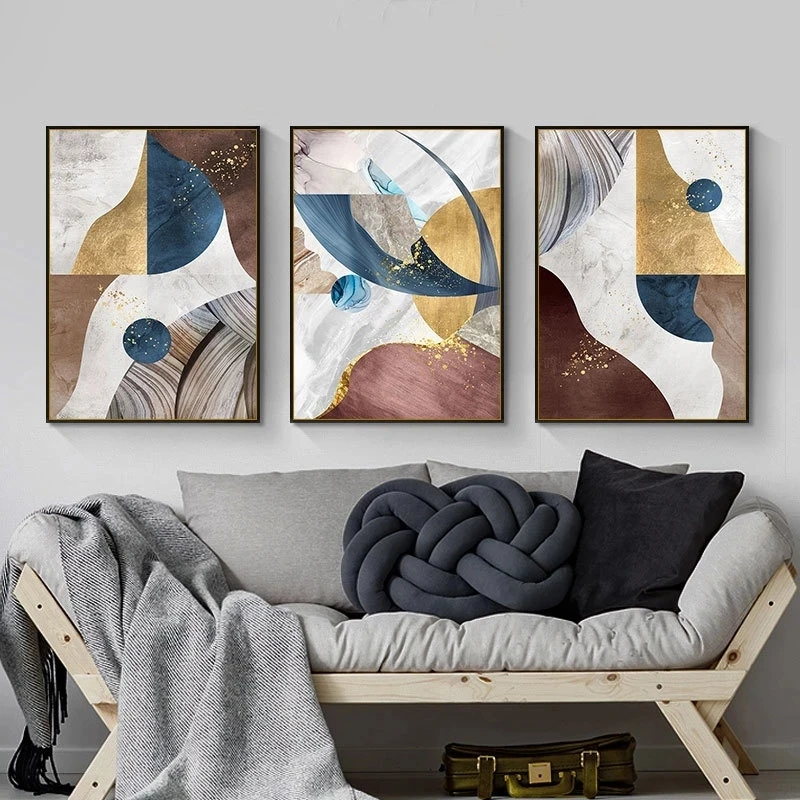 

Unframed Modern Abstract Canvas Art Painting Prints Nordic Style Posters Wall Decorative Pictures For Living Room Home Decor