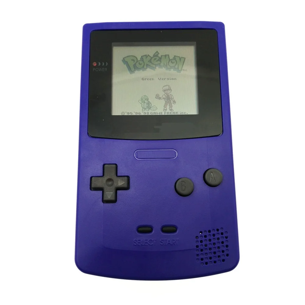 Отремонтированный Перезаряжаемые для GameBoy Цвет консоль GBC + карточная игра