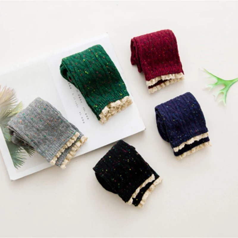 Забавные милые свободные короткие носки для школьниц в японском стиле Харадзюку