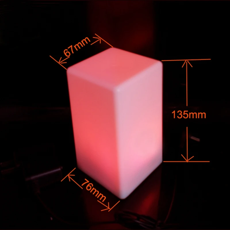 Светодиодный светильник с цветными кубиками меняющего настроения ночник гаджет