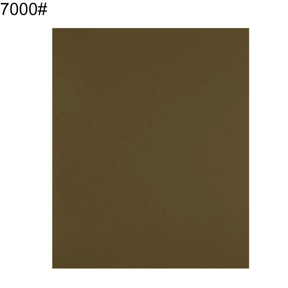 

Wet Dry Sandpaper Water Resistant 1000 to 7000 Grit Abrasive Sanding Paper for Wood Metal Furniture Automotive Polishing