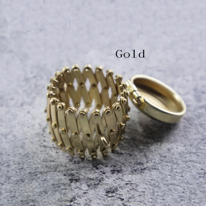 Золотая винтажная расширяемая рама для кошелька 9 см|Детали и аксессуары сумок| |