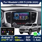 Автомагнитола 2DIN, 9 дюймов, Android 11, DSP, IPS экран, для Mitsubishi L200, 5, 2018, 2019, 2020, GPS-навигация, мультимедийный плеер