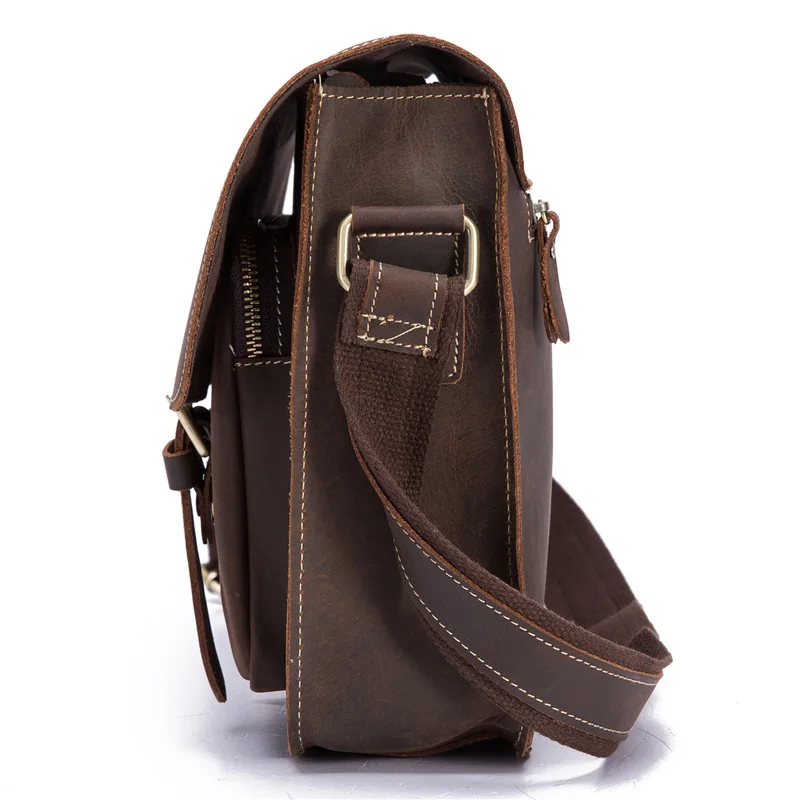 Мужская сумка через плечо из натуральной кожи для мужчин сумки мессенджеры с