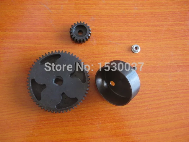 Колокольчик сцепления и Высокоскоростная металлическая Шестерня 55T/19T для 1/5 Hpi