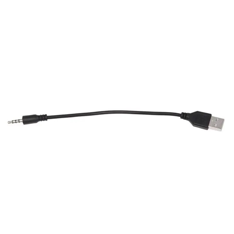 Новинка 3 5 мм штекер AUX аудио разъем к USB 2 0 кабель адаптер Шнур для автомобиля MP3 -