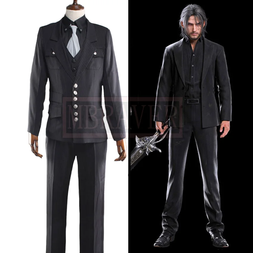Final Fantasy XV King Noctis Lucis Caelum Косплэй костюм вечерние на Рождество и Хеллоуин