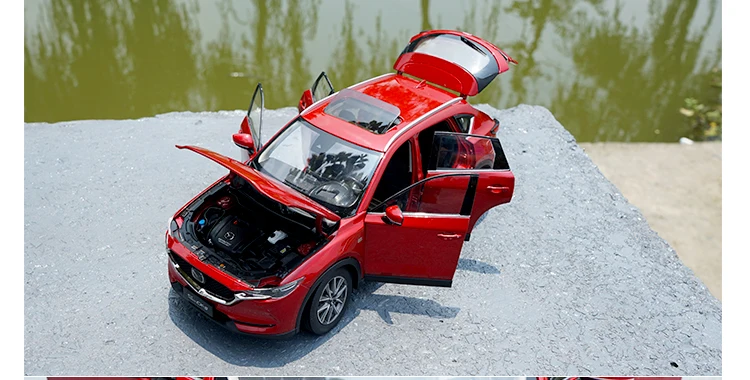 1:18 Высокая тщательная MAZDA CX-5 CX5 SUV сплав модель автомобиля статические металлические модельные автомобили с оригинальной коробкой
