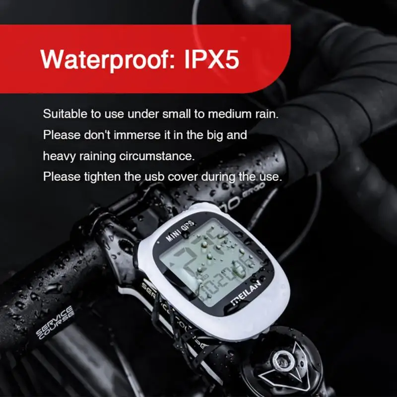 

1.6-inch Waterproof Mini Models Bicycle GPS Bluetooth Wired Stopwatch Bicycle Code Meter Professional Bicycle Code Meter Field