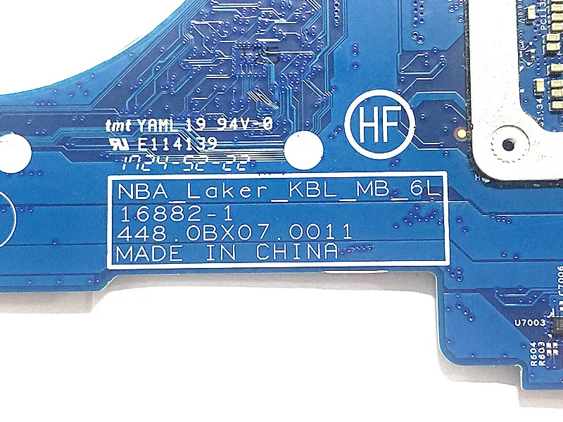 Материнская плата DWJC для ноутбука HP TPN W127 ENVY X360 15 BP SR341 i7 7500U 940MX 4 Гб материнская 16882 1