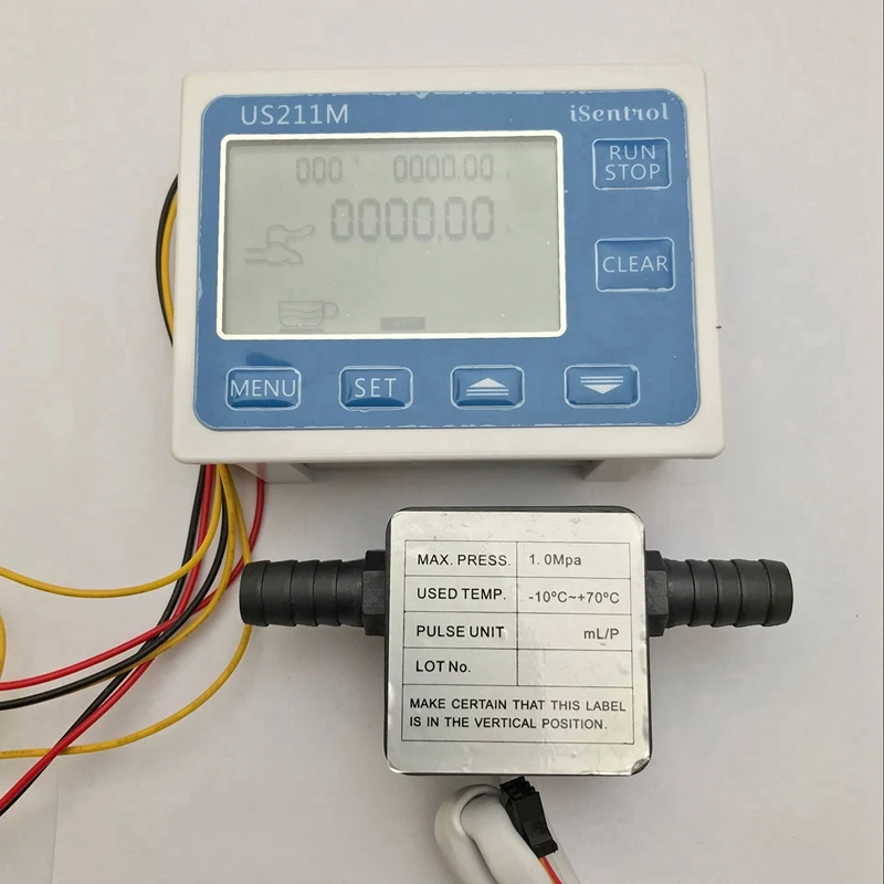 Расходомер счетчик индикатор расхода сенсор бензиновый шестеренный расходомер