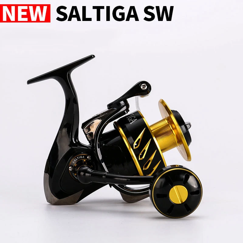 Японская полностью Металлическая Рыболовная катушка Saltiga SW4000XG