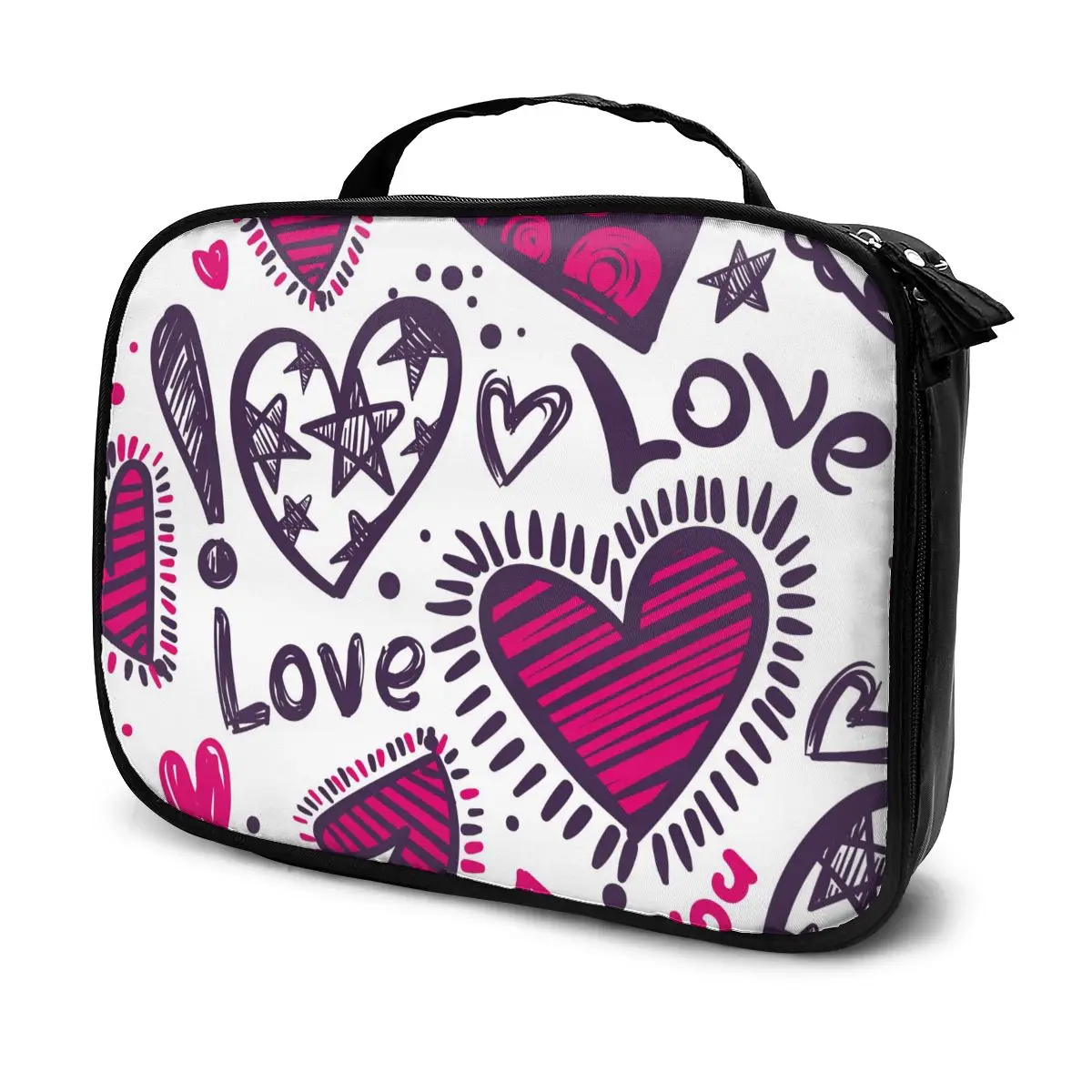 Портативная женская косметичка для макияжа водонепроницаемый Дорожный