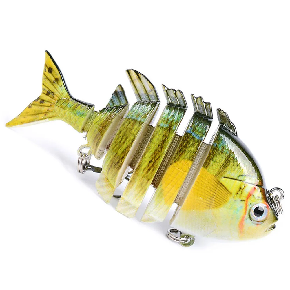 Новинка рыболовные приманки Bluegill 8 см для ловли окуня в длину 6 сегментов|Наживки