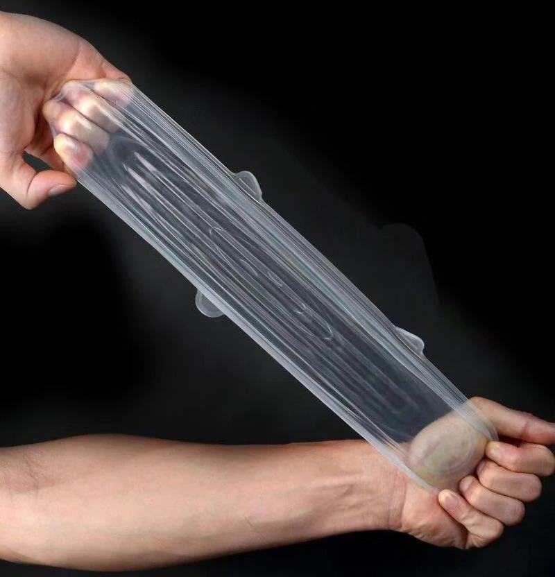 Многоразовая силиконовая сумка для пищевых продуктов 6 шт./компл. пакеты хранения