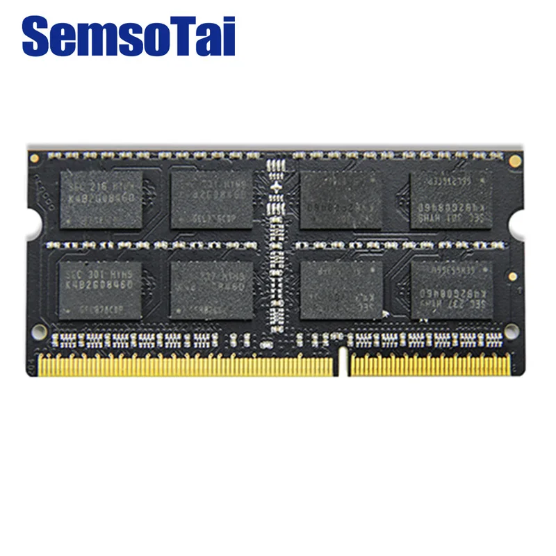 Оперативная память SemsoTai ddr3 4 Гб 1600 МГц флюоресцентная CL = 11 1 35 в 204Pin 0 ~ 85 градусов