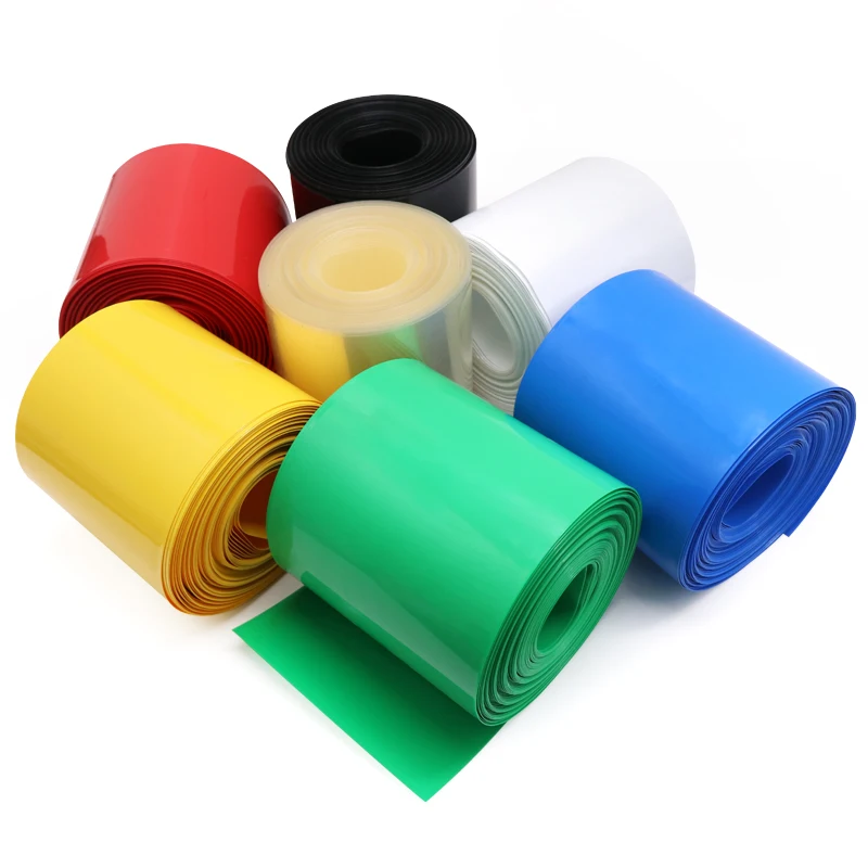 

Dia 65mm PVC Heat Shrink Tube Width 103mm Lithium Battery 18650 Pack Insulated Film Wrap Protection Case Pack Wire Cable Sleeve