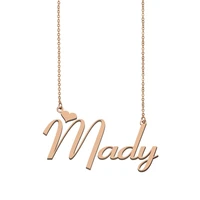 mady name necklace custom name necklace for women girls best friends birthday wedding christmas mother days gift
