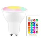 GU10 Светодиодный прожектор RGBW RGBWW 10 Вт AC 85-265 в умный волшебный декоративный RGBW светодиодный светильник с регулируемой яркостью