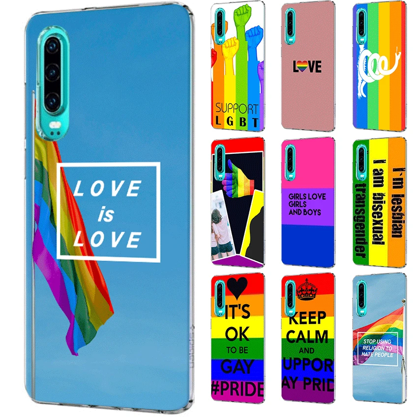 Мобильный чехол для телефона huawei P30 P20 P10 P9 P8 P САР Z Lite рro Твердый переплет гей лесби