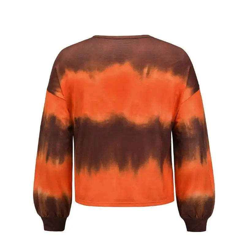 

Harajuku Long Sleeve Shirt Women Leopard Print O Neck Harajuku Ladies Tops Casual Tee Shirt Femme Womens Clothing Y1161A