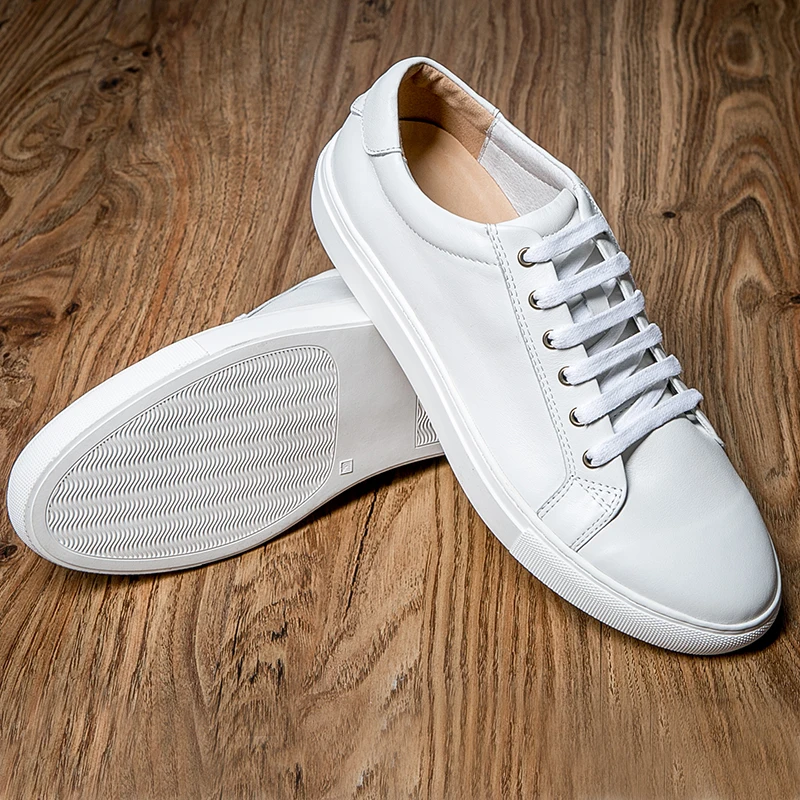 2020 Бесплатная доставка женские кожаные кроссовки Mandmade обувь для катания на