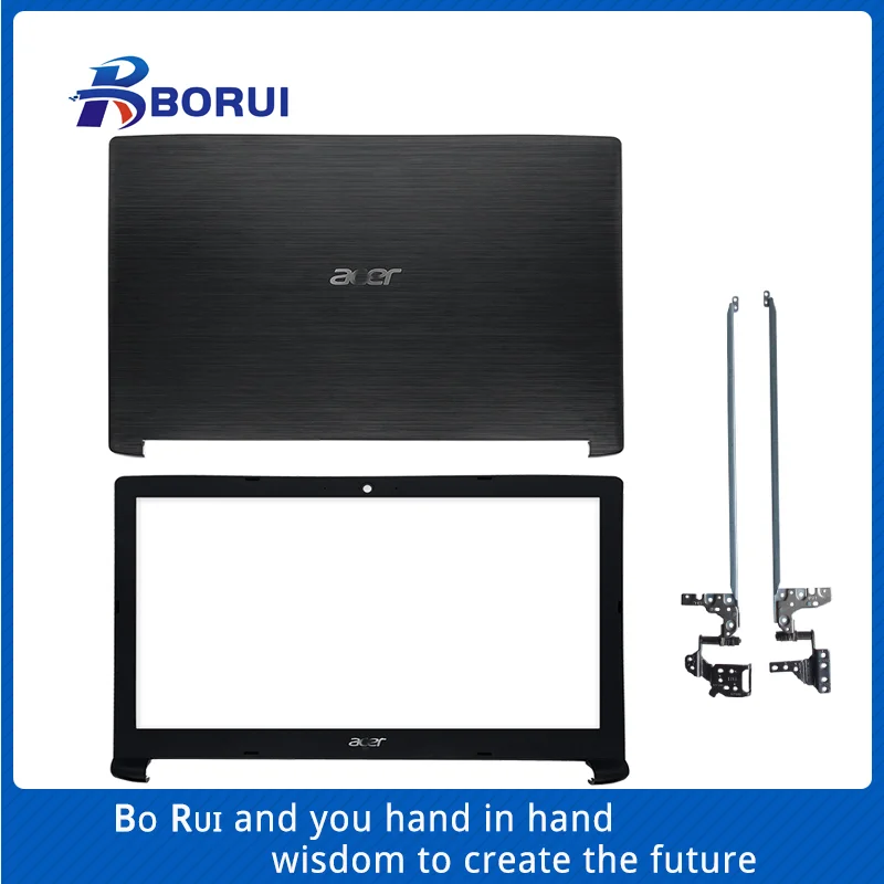

New Laptop LCD Back Cover/Front Bezel/LCD Hinges For Acer Aspire 3 A315-41 A315-41G A315-53 A315-53G N17C4 Series Black Shell