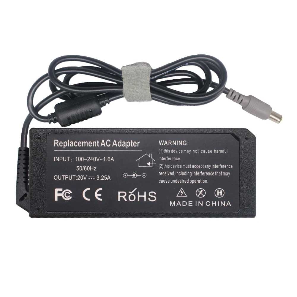 Зарядное устройство для ноутбука Lenovo Thinkpad T400 T410 T420s T500 T520 T530 E545 T61 X140e X230 Edge 15 E430 E53 65