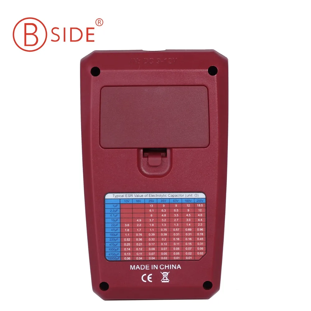 BSIDE ESR02PRO цифровой тестер транзисторов SMD диодные компоненты Триод сопротивления