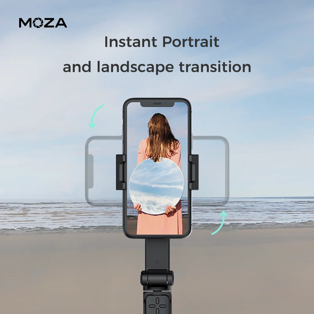 MOZA NANO SE монопод для селфи смартфона Gimbal регистрации YouTube путешествия съемки |