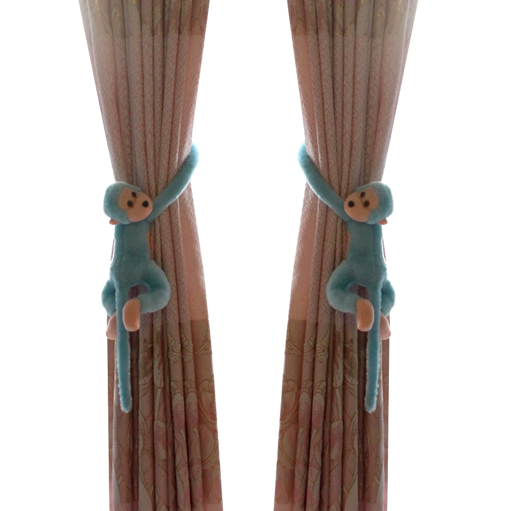 Подставка для занавесок в виде мультяшной крысы и обезьяны зажим-Крючок штор