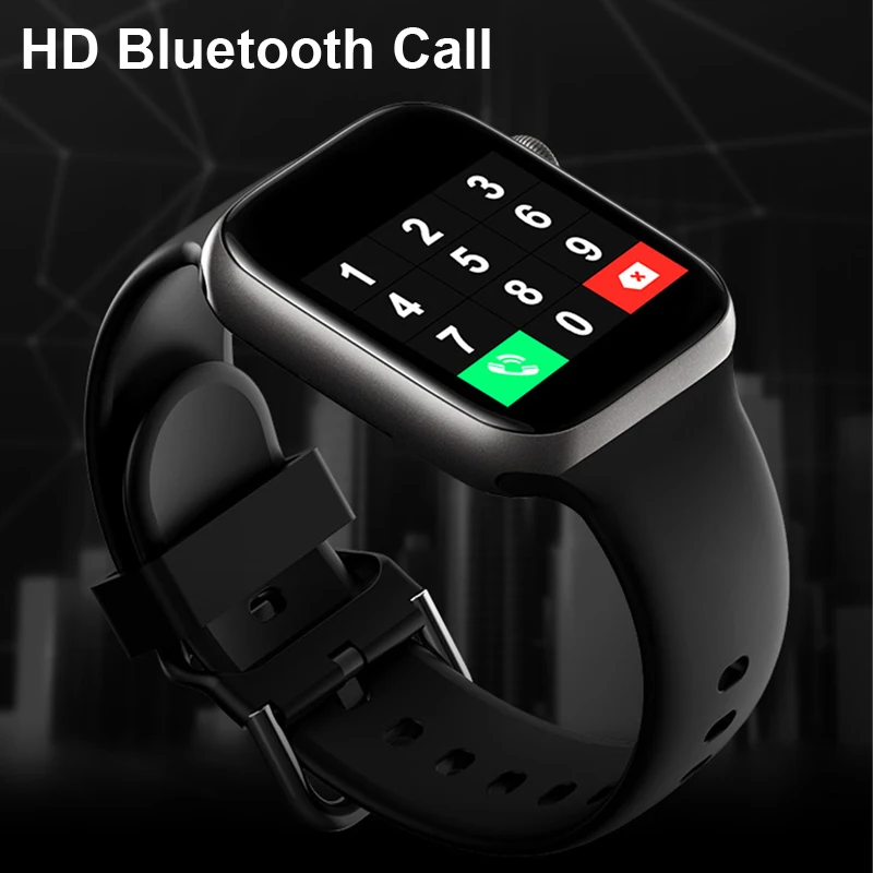 

Smart Watch Men Smartwatch Women BT Call Watch Waterproof Fitness Tracker Music Control 2021 For Iphone Xiaomi Huawei IWO